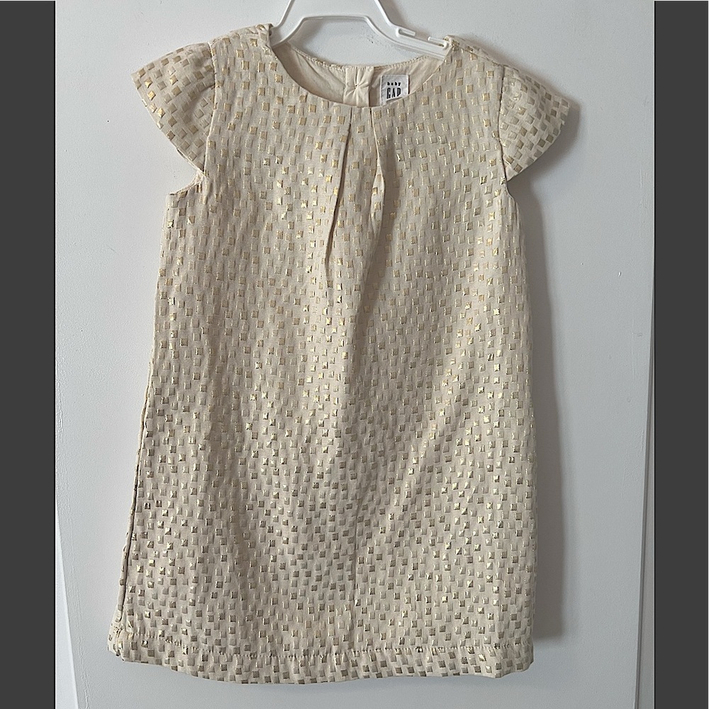 Baby Gap Dress gold